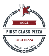 First Class Pizza Best Pizza Restaurant Guru and link to https://restaurantguru.com/First-Class-Pizza-Santa-Ana